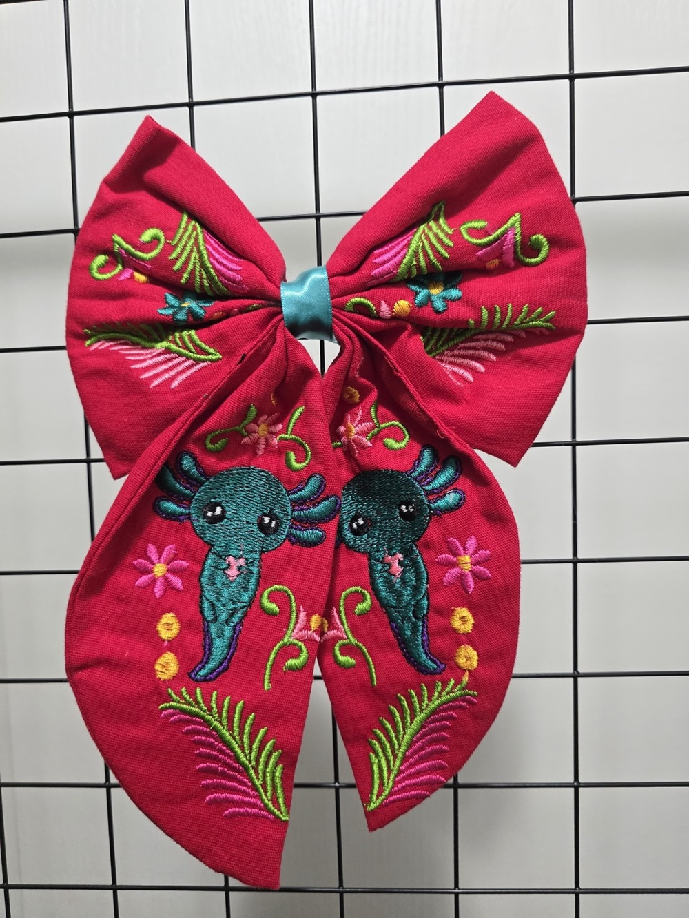Embroidered Bow